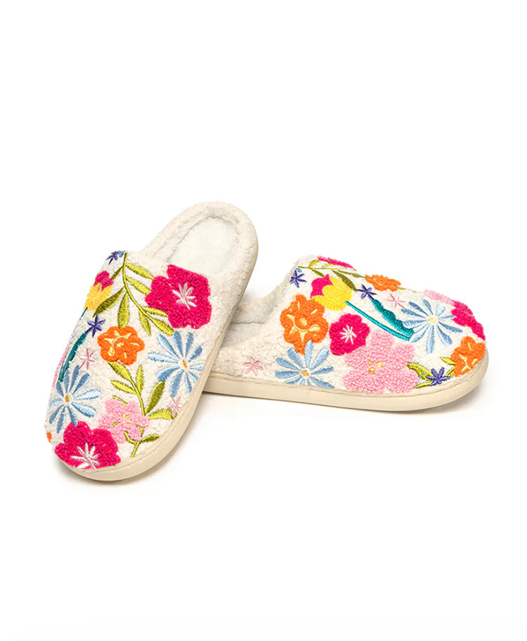 FLOWER BLOOM SLIPPERS