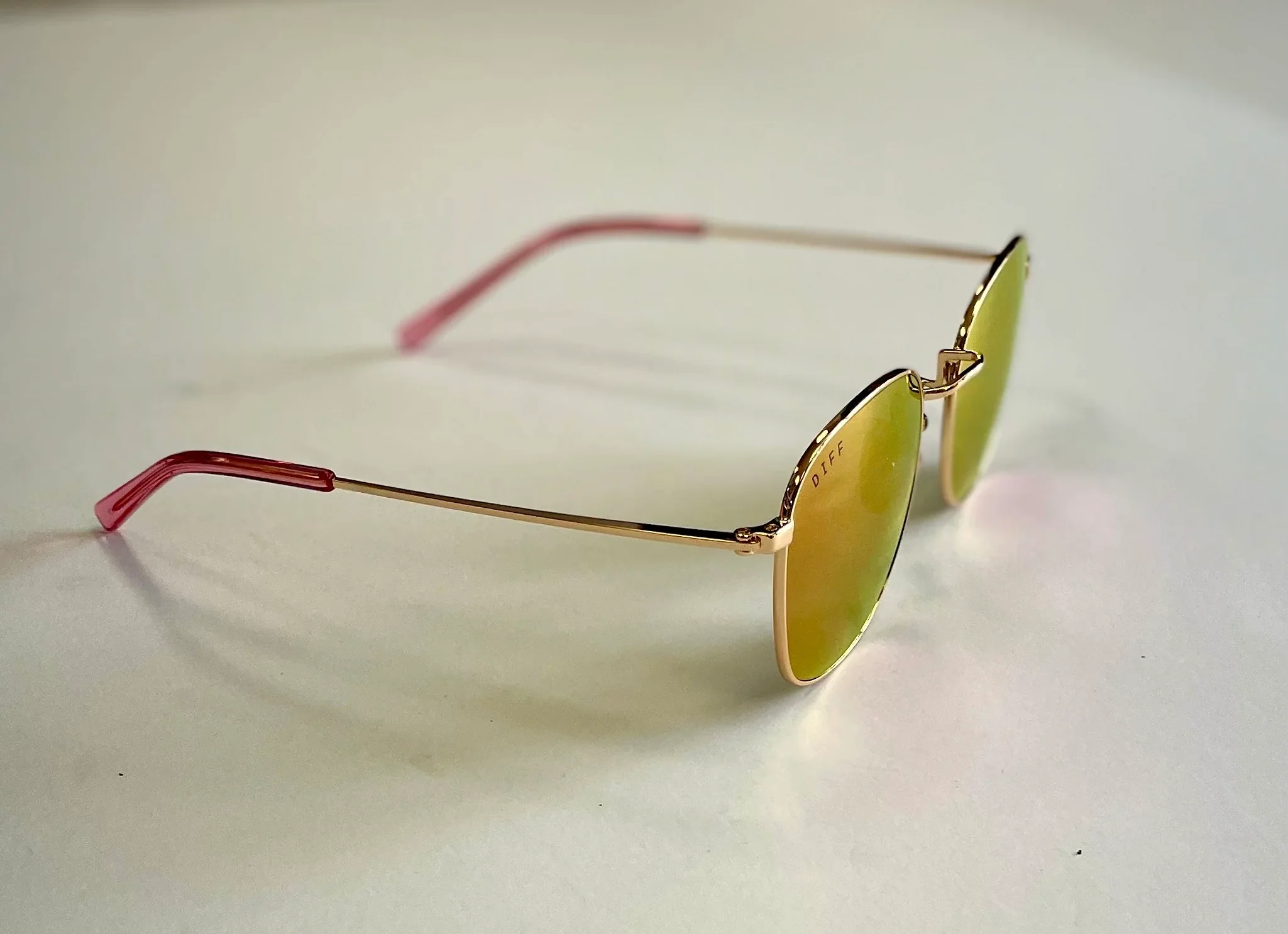 DIFF-AXEL GOLD+PINK RUSH MIRROR