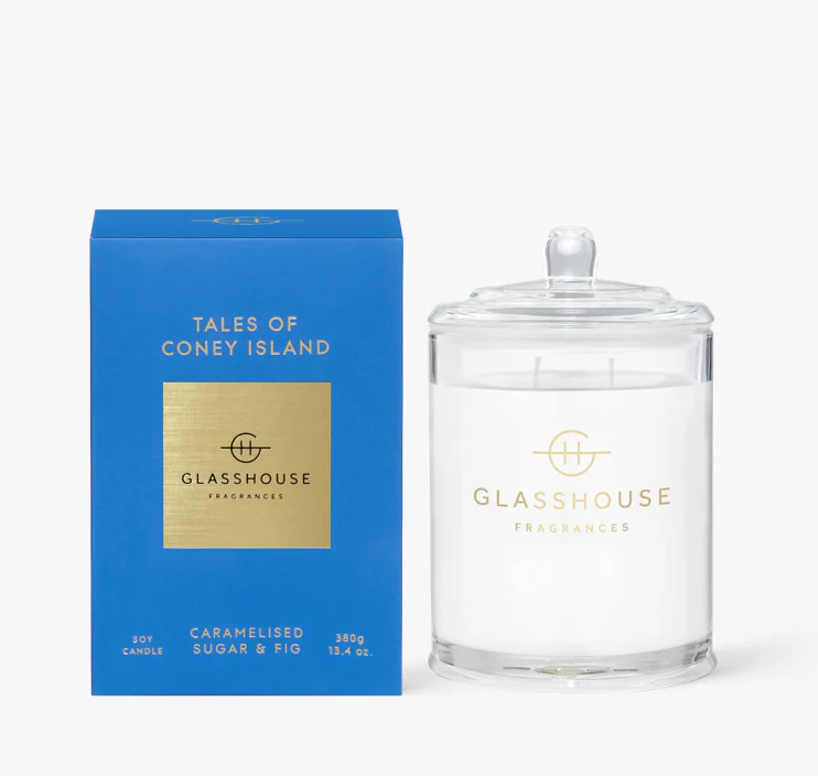 GLASSHOUSE CANDLE-TALES OF CONEY ISLAND