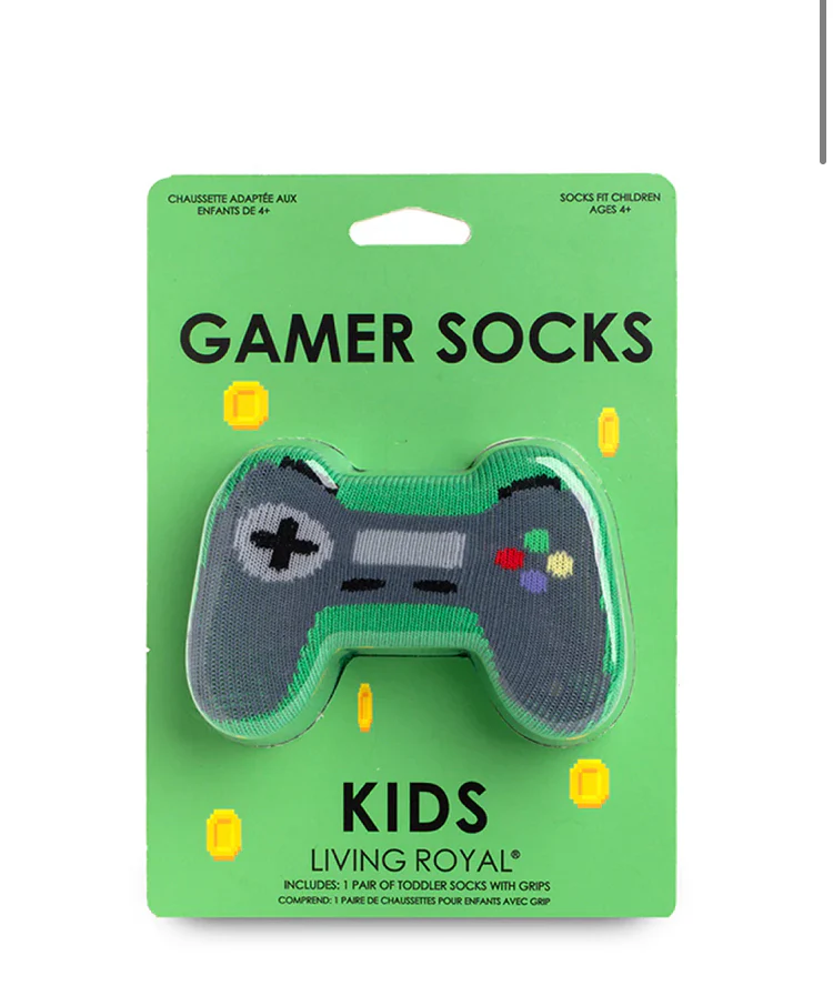 GAMER 3D CREW SOCKS-KIDS