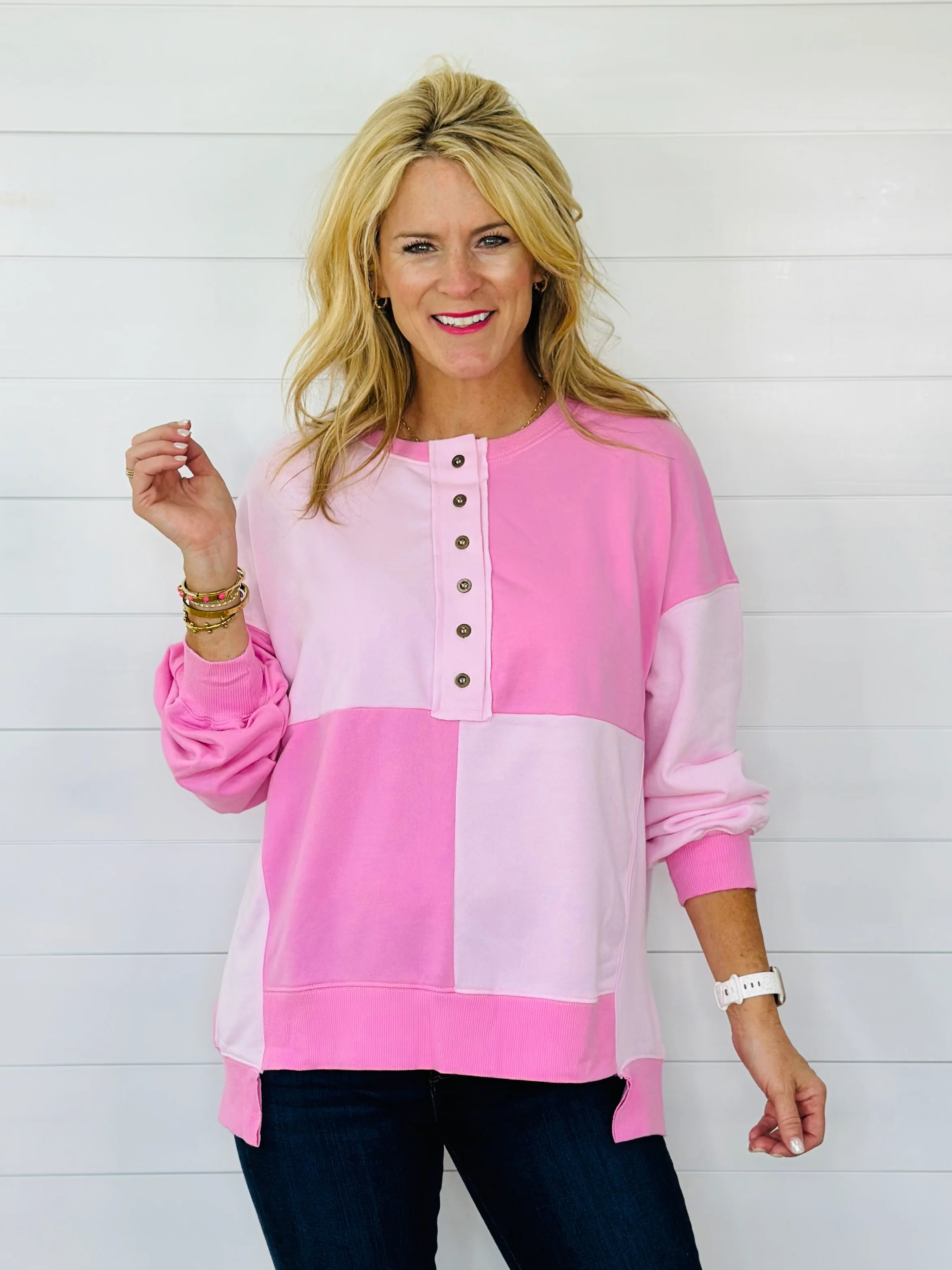 PINK LOVE SWEATSHIRT