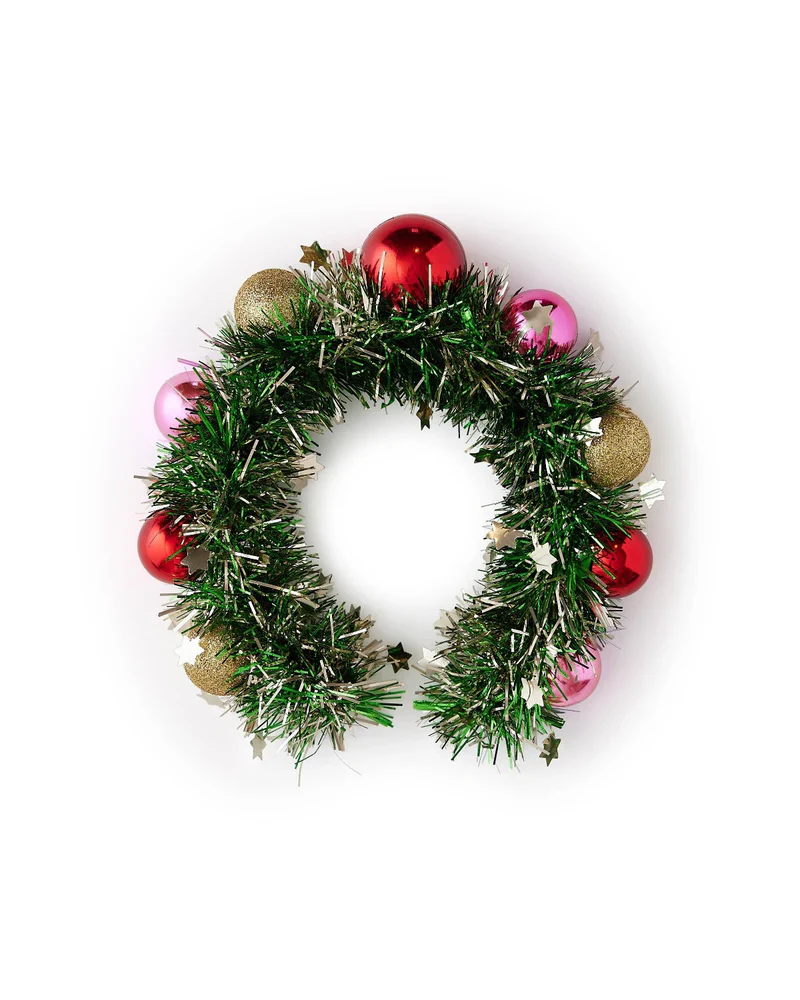 HOLIDAY WREATH HEADBAND