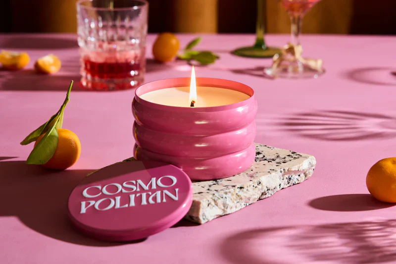 COSMOPOLITAN TIN CANDLE