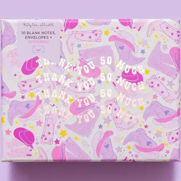 LET'S GO GIRL NOTE CARD SET