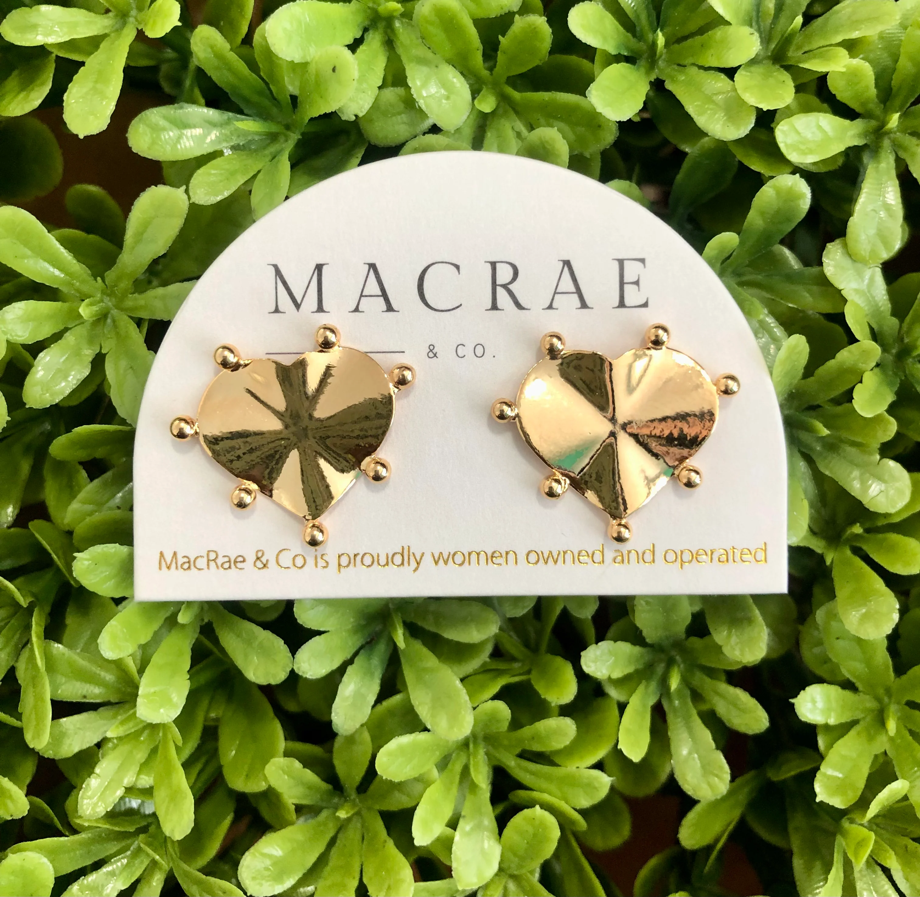 LITTLE LOVE EARRINGS-GOLD