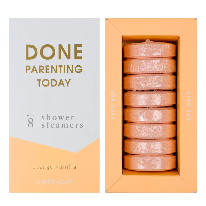 DONE PARENTING TODAY SHOWER STEAMERS