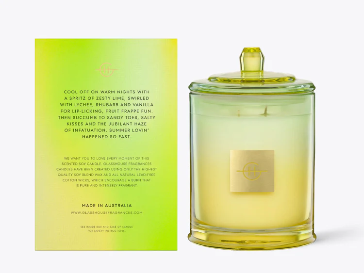 GLASSHOUSE CANDLE-JUBILANT HAZE
