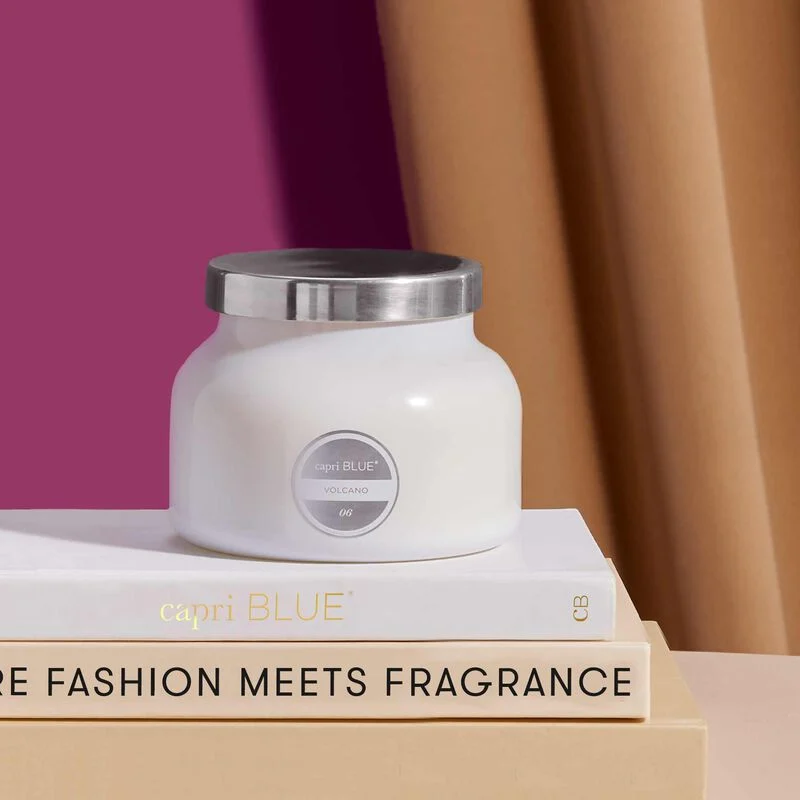 CAPRI BLUE-VOLCANO WHITE  190z JAR