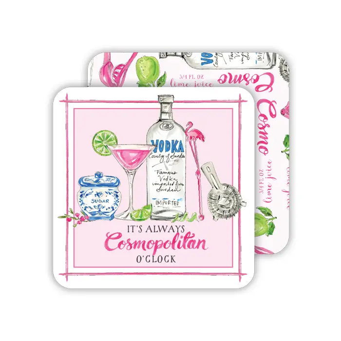 COSMOPOLITAN PAPER COASTERS