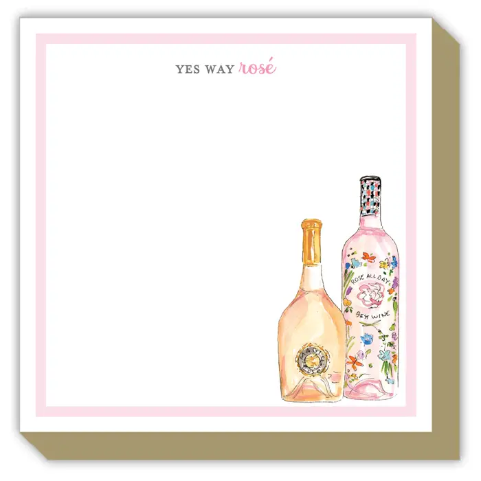 YES WAY ROSE NOTEPAD