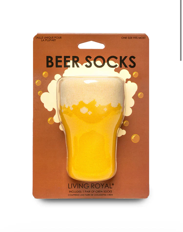 BEER 3D CREW SOCKS