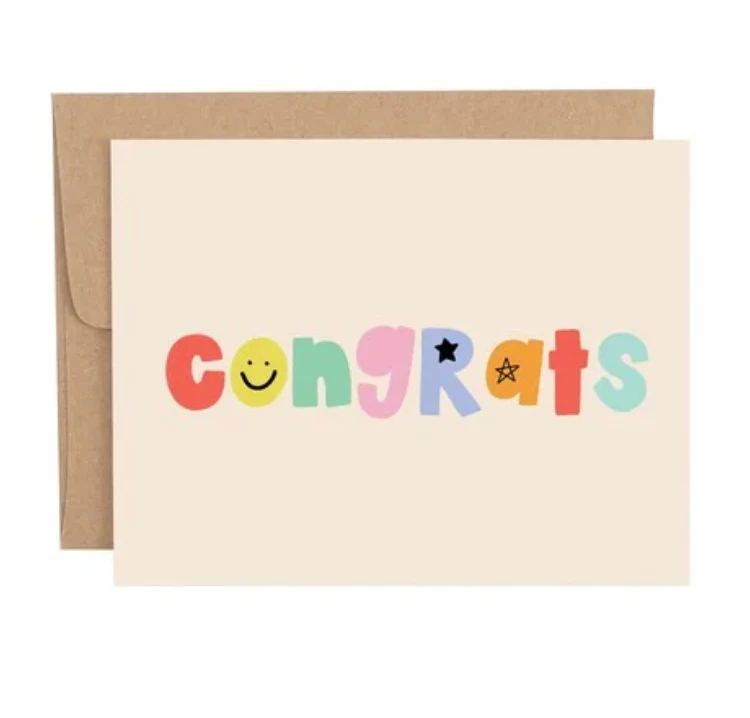 CONGRATS CARD