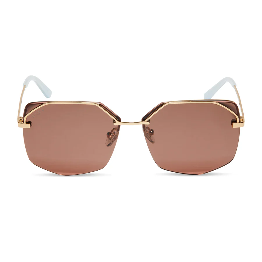 DIFF-BREE-SHINY GOLD+BROWN POLARIZED