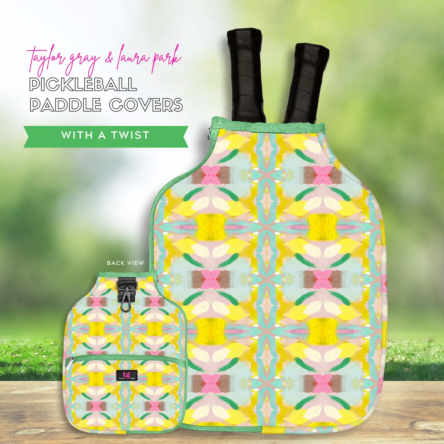 PICKLEBALL PADDLE COVER-WITH A TWIST