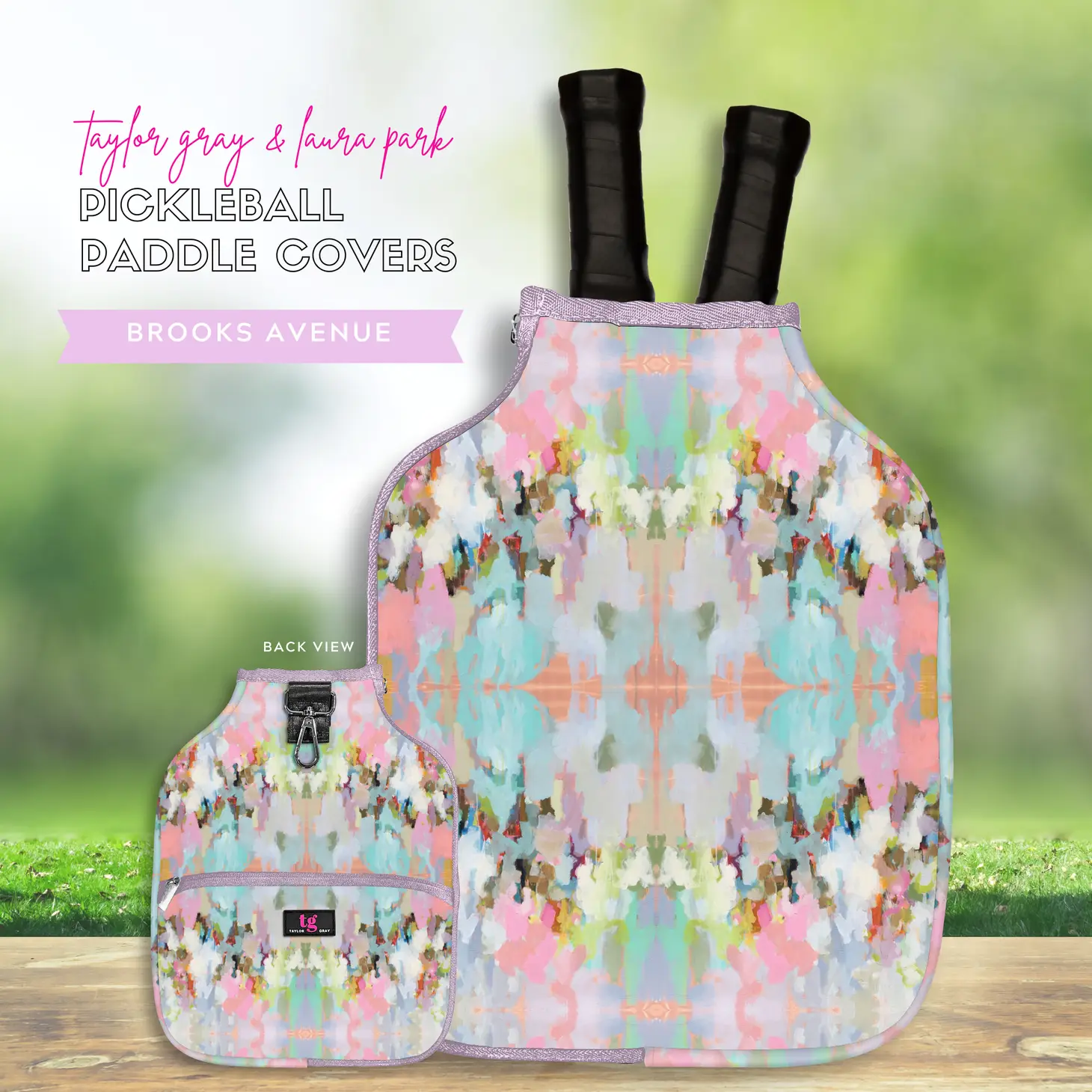 PICKLEBALL PADDLE COVER-BROOKS AVENUE